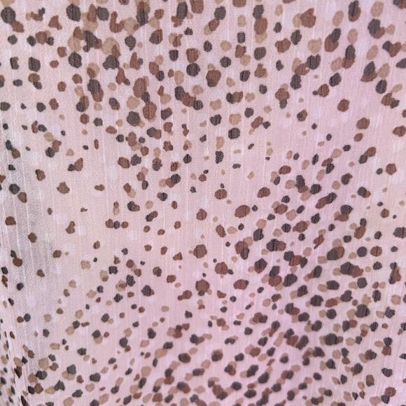 Blue B Feathered Snakeskin Crop Top Edgy Fairy Goth NWT SZ LG Sleeveless Sheer - Picture 7 of 9